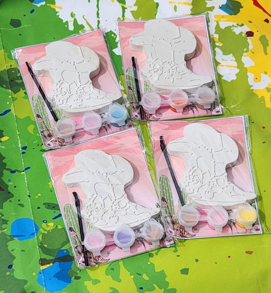 Cowgirl Plaster Paint Kit