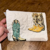 Ida Mae Baylor Quilted Makeup Bag