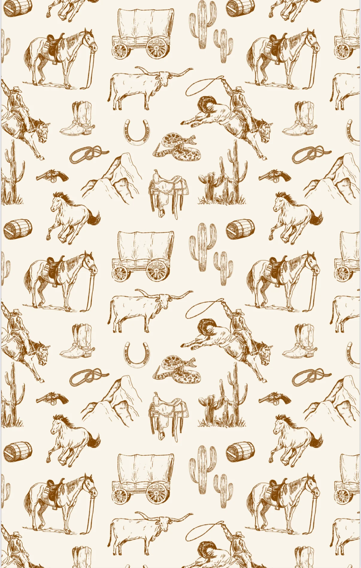 Western Double Sided Hand Towel