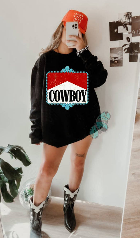 Black Cowboy Graphic Tee