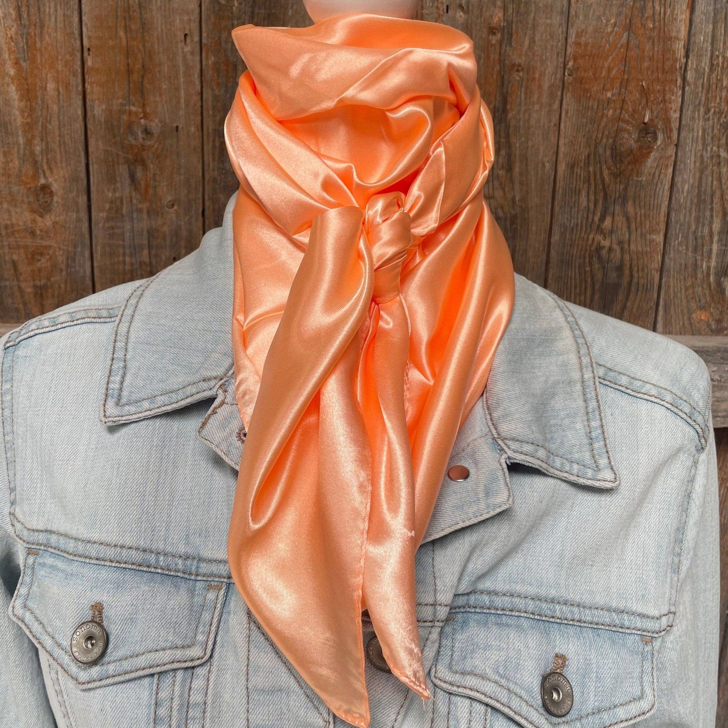 Peach Wild Rag